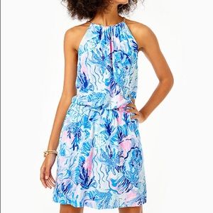 New! Lilly Pulitzer Bowen Skort Romper size M